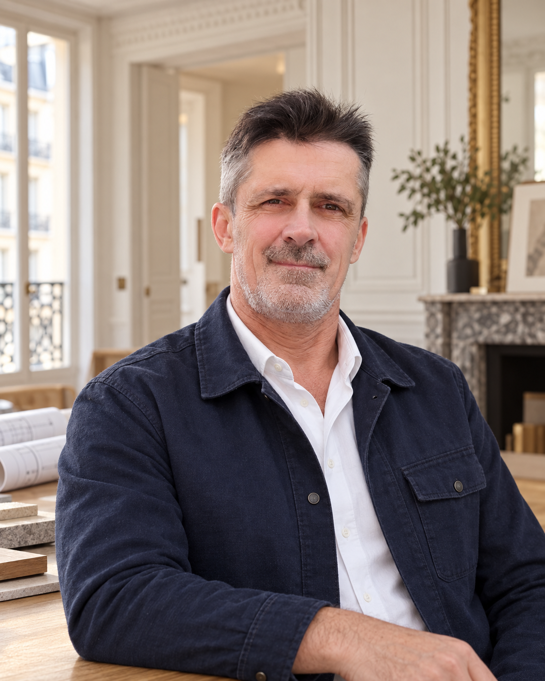 Directeur de Construction Pro France dans un intérieur parisien rénové